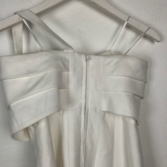C/MEO Collective Each Other white front bow gown - Picture 10 of 10